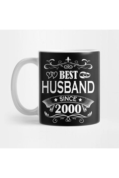 TatFast 2000 Model Best Husband - 20Th Wedding Anniversary Mug, Gift and Presentation