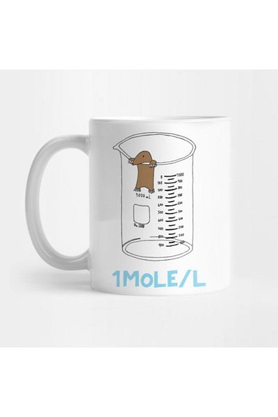 TatFast Chemistry 1 Mole Per Liter Mug