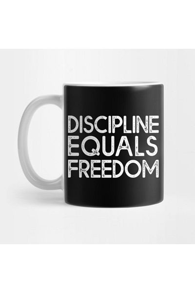 TatFast Discipline Equals Freedom Cup, Gift, Dowry, Presentation