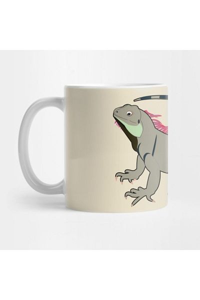 TatFast Iguana Mug, Gift, Dowry, Presentation