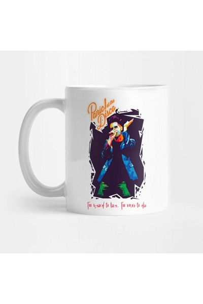 TatFast Panic! At the Disco Mug, Gift, Dowry, Presentation Holder