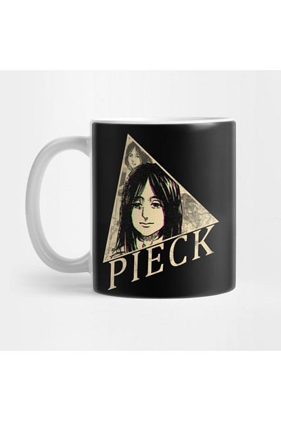 TatFast Pieck Aesthetic Triangle Mug, Gift, Dowry, Presentation Holder