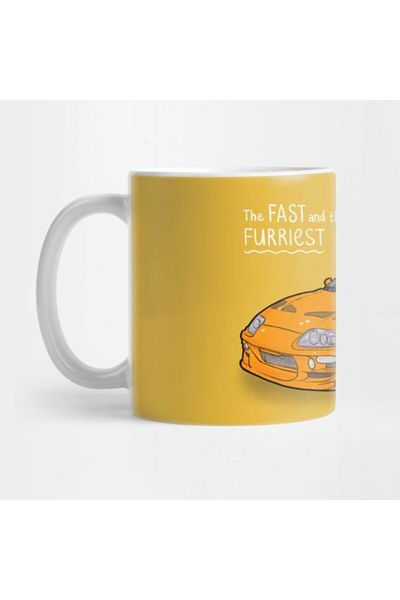 TatFast كوب Fast And The Furriest، هدية، مهر، عرض
