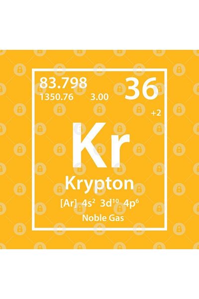 TatFast Krypton Element (White) Mug, Gift, Dowry, Presentation Holder