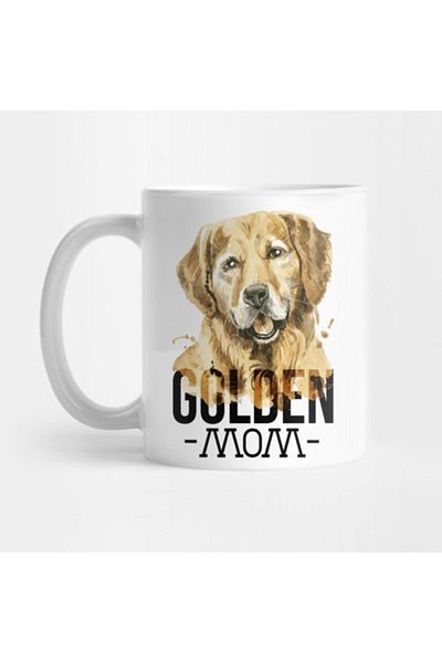 TatFast Golden Retriever Mom - كوب هدية ومهر وعرض