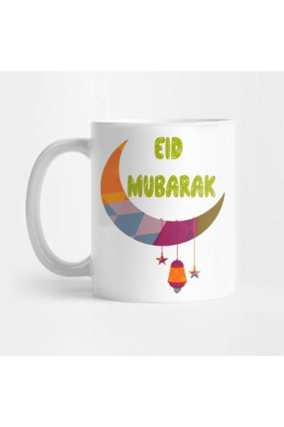 TatFast هدايا مسلمة، هدايا عيد، عيد مبارك تي، كوب مسلم تي إس