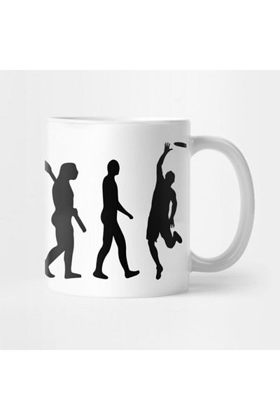 TatFast The Evolution of the Ultimate Frisbee Mug, Gift, Dowry, Presentation