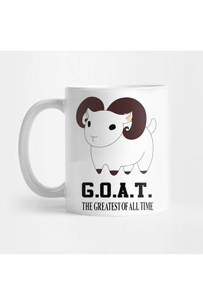 TatFast The G.O.A.T. Mug, Gift, Dowry, Presentation Holder