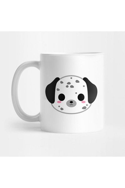 TatFast Cute Dalmatian Dog Mug, Gift, Dowry, Presentation Holder