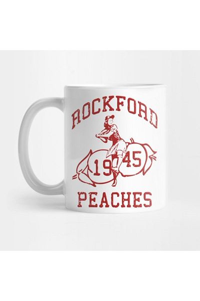 TatFast Rockford Peaches Mug, Gift, Dowry, Presentation Holder