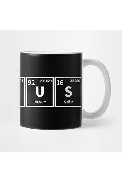 TatFast Periodic Table Genius Funny Chemistry Scientific Science Gift Mug