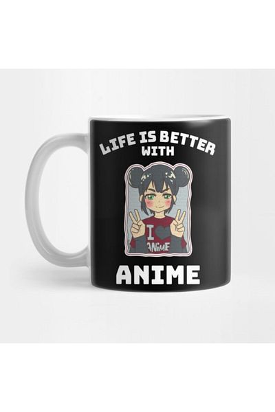 TatFast Anime Manga Life Gift Mug, Gift, Dowry, Presentation Holder