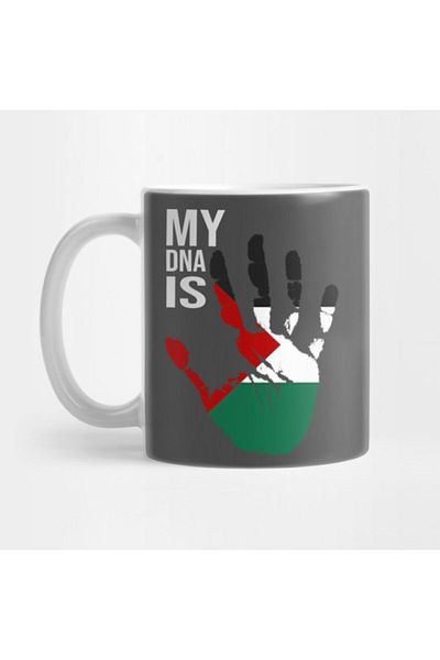 TatFast علم فلسطين، My Dna Is Palestinian، كوب العلم الفلسطيني