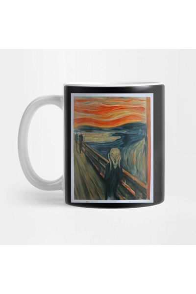 TatFast Edvard Munch the Scream Mug, Gift, Dowry, Presentation