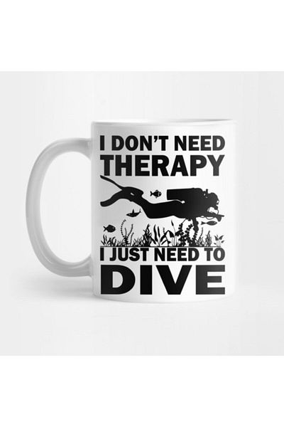 TatFast Diving Mug, Gift, Dowry, Presentation
