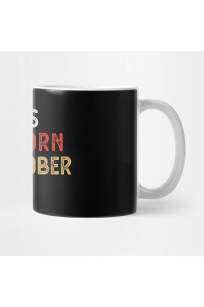 TatFast Queens Are Born in October 03 Rd Vintage Retro Birthday Gift Mug