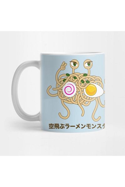 TatFast Flying Ramen Monster Mug