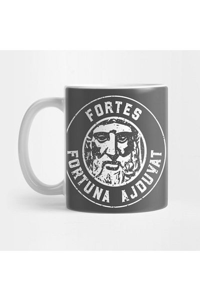 TatFast Fortes Fortuna Adjuvat- Fortune Favors The Bold Cup