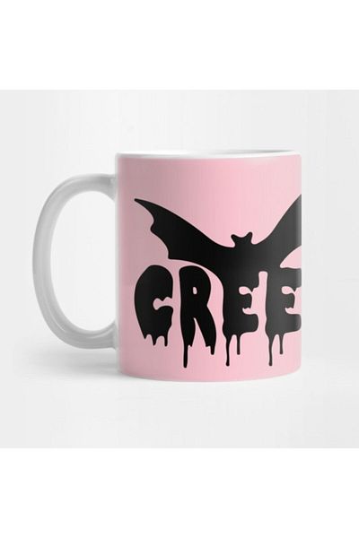 TatFast كوب Creep Bat Gothic الجمالي الجرونج Vampiric Punk Halloween