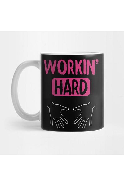 TatFast Pregnant Woman - Working Hard Mug, Gift, Dowry, Presentation
