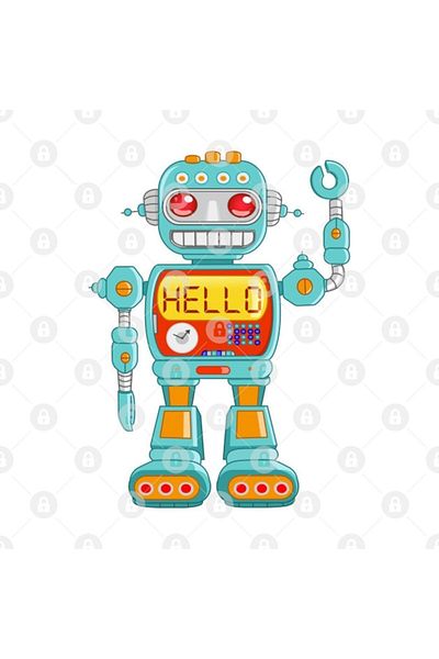 TatFast كوب Hello Robot، هدية، مهر، عرض