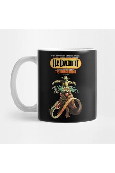 TatFast The Dunwich Horror H.pLovecraft Vintage Book Cover Mug