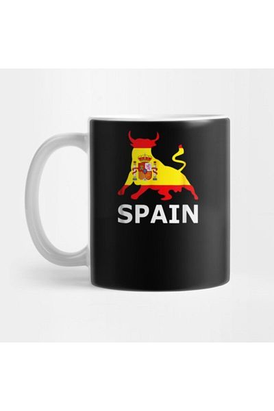 TatFast سيدة إسبانية - تي شيرت بتصميم Bull Fighting، هدية وعرض