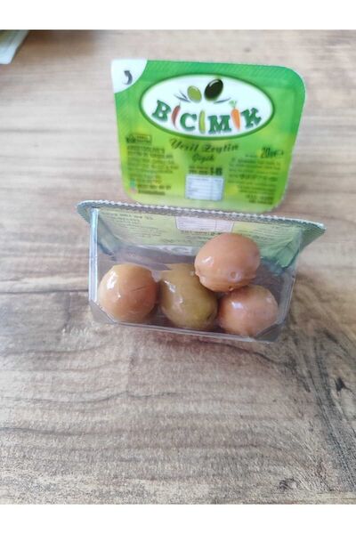 Arestoolives Bıcımık Edremit Yeşil Çizik Zeytin 20 G x 1 Adet - Piknik