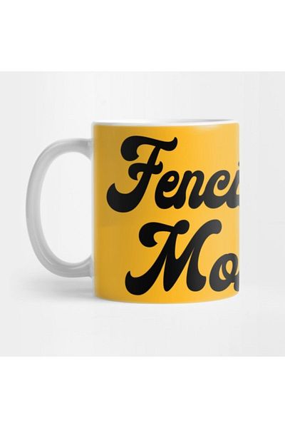 TatFast كوب Fencing Mom، هدية، مهر، حامل عرض