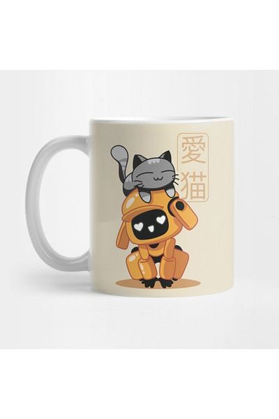 TatFast Love Death And Robots K-VRC & A Mug - هدية، مهر، عرض