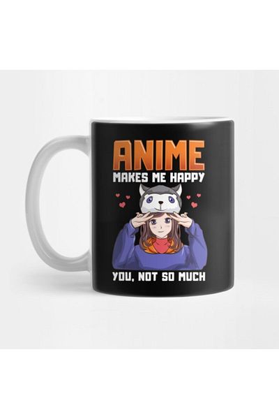 TatFast Anime Pun Mug - Gift and Presentation Set, Original Anime Design for