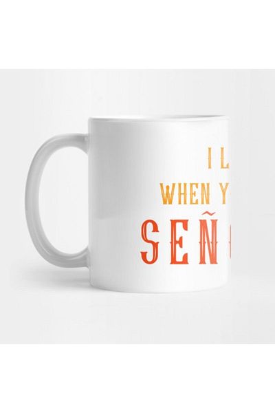 TatFast كوب Call Me Senorita، هدية، مهر، عرض