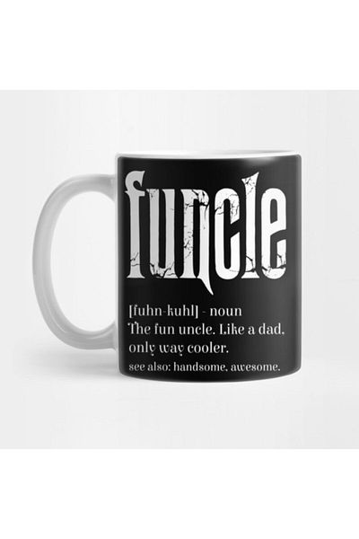 TatFast تعريف الوهم Fun Uncle Funny Uncle، أفضل الوحوش، الوحيد، أفضل الأخوة، من أجل Fun U Mug