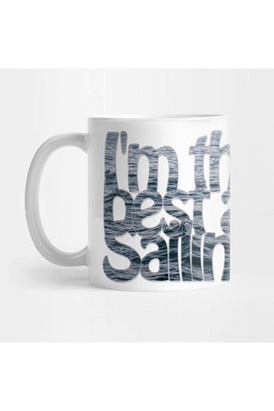 TatFast كوب I'm The Best At Sailing، هدية، مهر، عرض