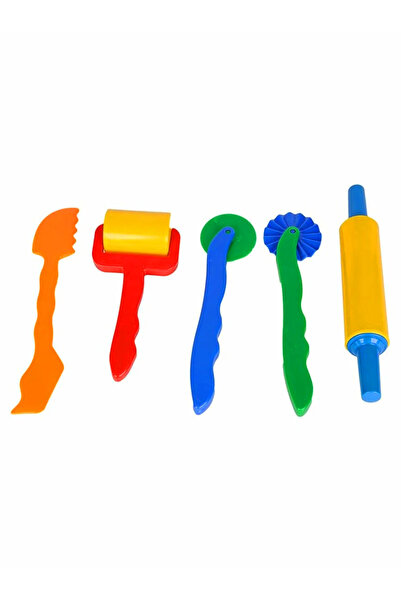 AVDA Merdane oklava Silindir Kalıpları - Hamur Kalıpları - Oyun Hamuru Kalıbı seti