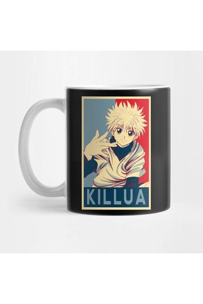 TatFast كأس Killua Zoldyck Hunter X Hunter، هدية، مهر، حامل عرض