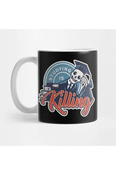TatFast Studying Is Killing School Day Student Back To School Mug