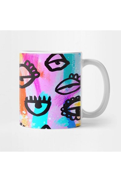 TatFast Eyes on You Mug, Gift, Dowry, Presentation Holder