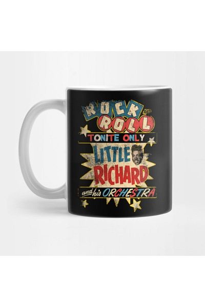 TatFast Little Richard Concert Poster, Distressed Trophy, Gift, Dowry, Presentation