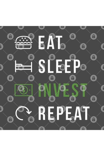 TatFast Eat Sleep Invest Repeat, Personal Finance F.ı.r.e Movement Cup