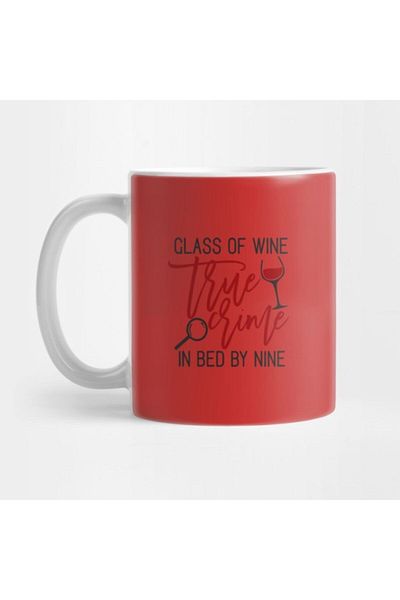 TatFast Glass of Wine, True Crime Mug, Gift, Dowry, Presentation
