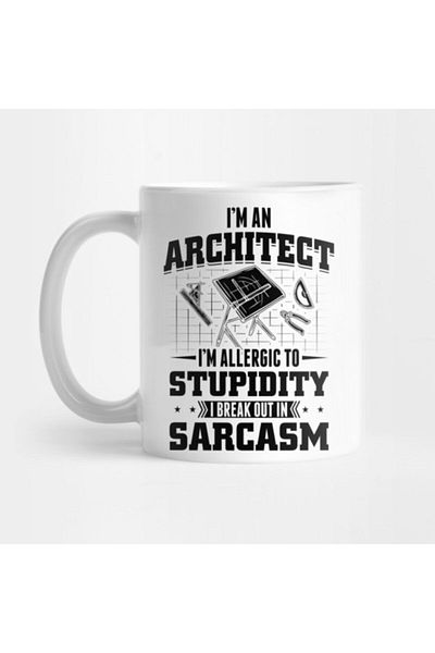 TatFast Architect Quotes Mug - Gift, Dowry and Presentation Gift