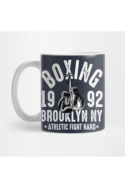 TatFast Boxing - Brooklyn Ny - Fight Hard Cup, Gift, Dowry, Presentation