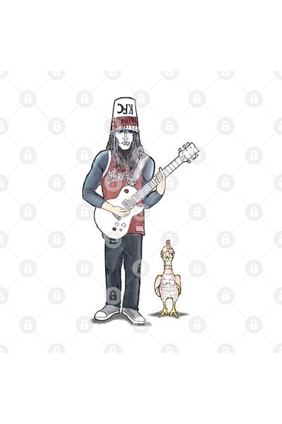 TatFast Buckethead and Friends Mug, Gift, Dowry, Presentation Holder