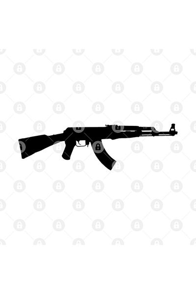 TatFast كوب أسود Ak 47، هدية، مهر، حامل عرض