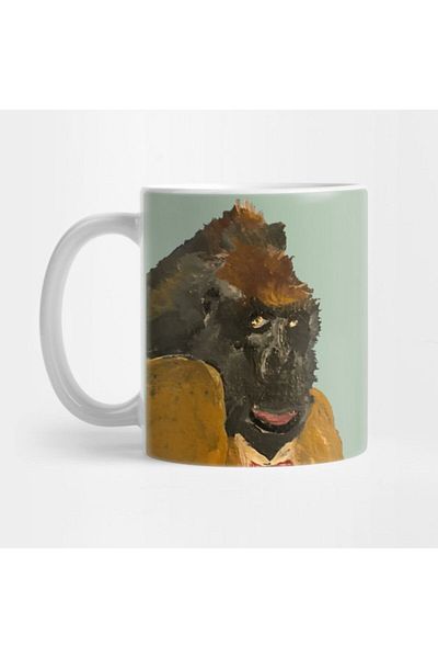 TatFast Professor Gorillicutty Mug, Gift, Dowry, Presentation Holder