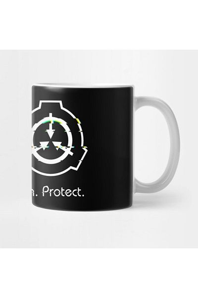 TatFast كوب بشعار Scp Foundation Console، هدية، مهر، حامل عرض