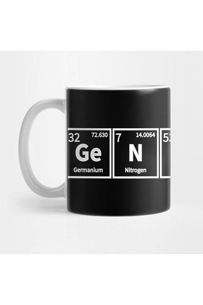 TatFast Periodic Table Genius Funny Chemistry Scientific Science Gift Mug