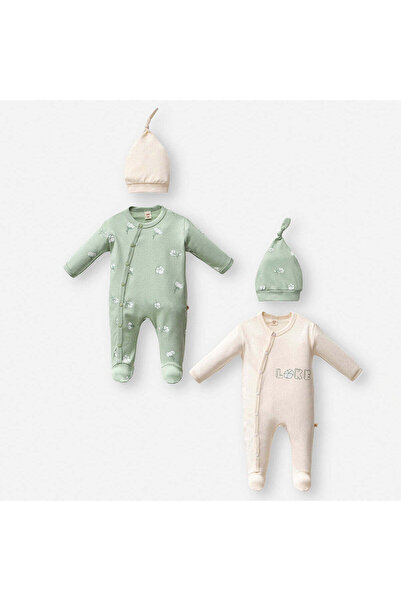 Minisse Koza Pamuk Bebek Tulumu Seti