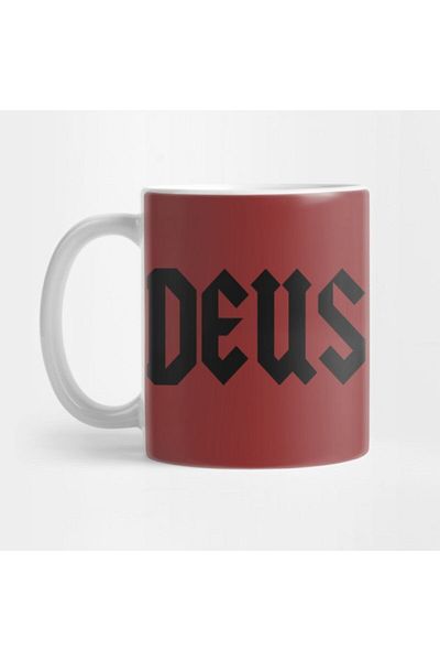 TatFast كوب Deus Vult، هدية، مهر، عرض